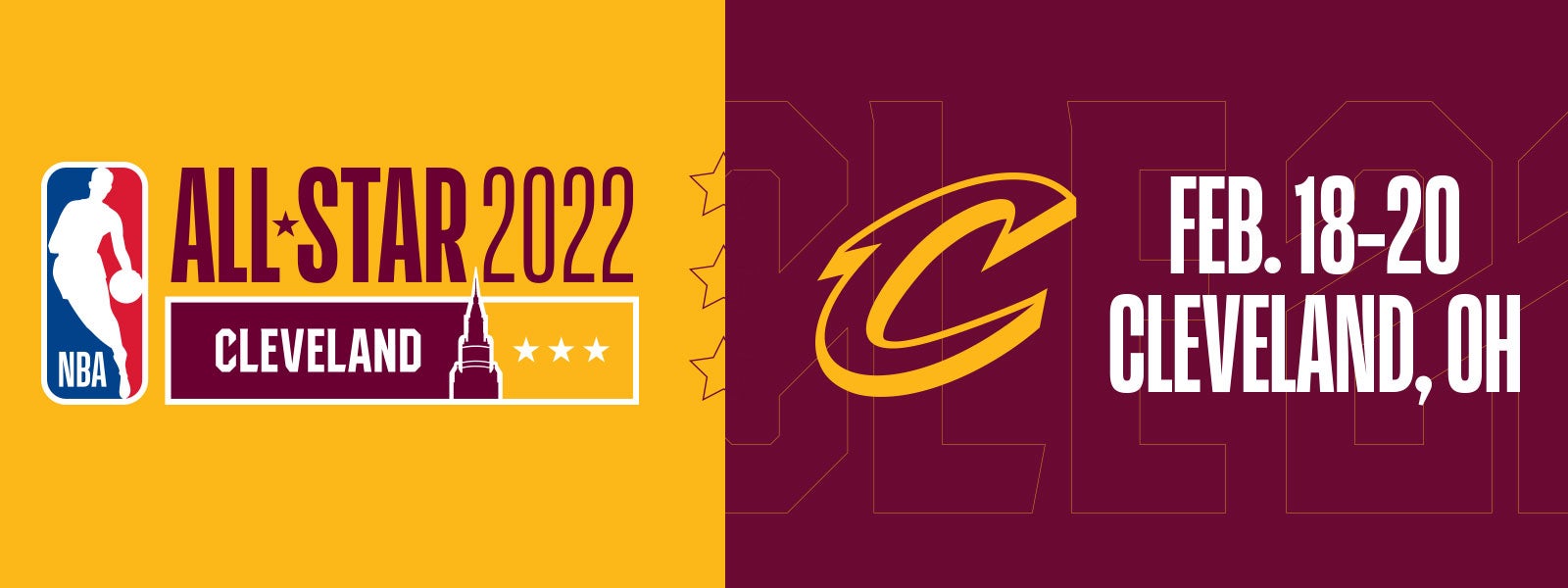 NBA unveils logo for 2022 All-Star Game in Cleveland