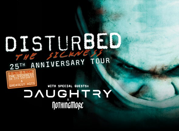 Disturbed: The Sickness 25th Anniversary Tour